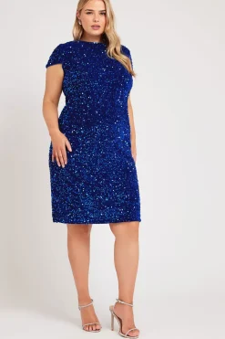 Velvet Sequin Dress