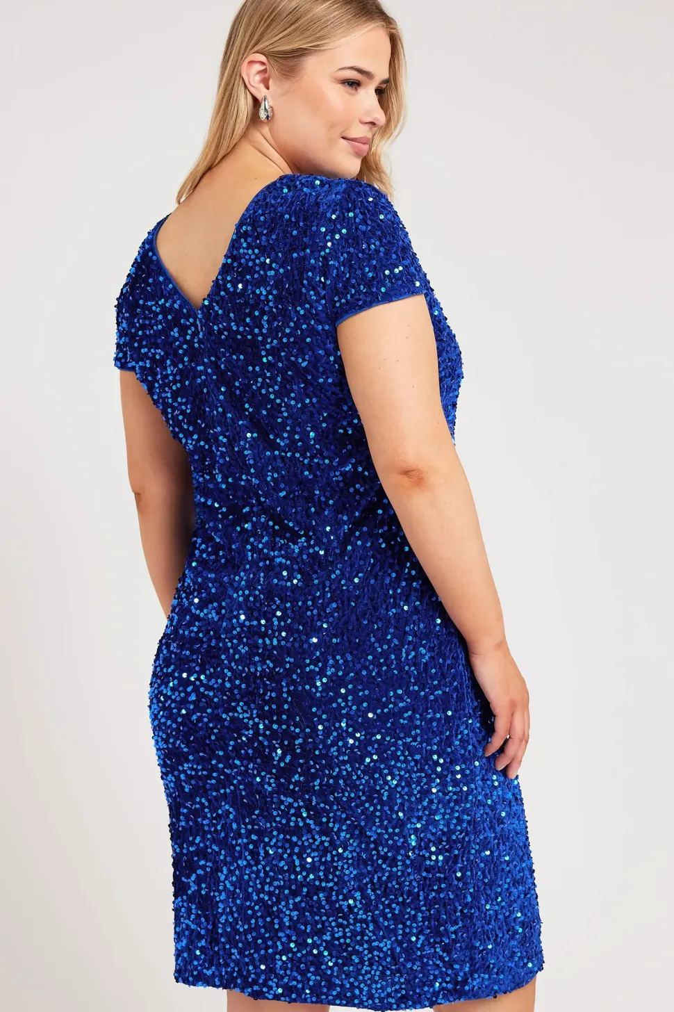 Velvet Sequin Dress