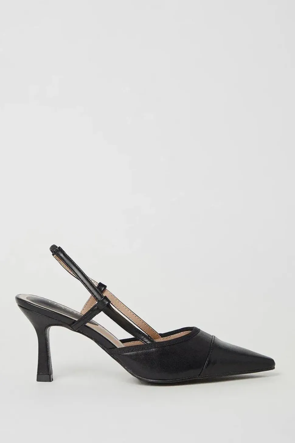 Veronique Toecap Slingback High Stiletto Court Shoes