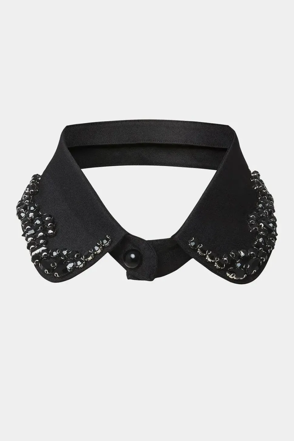 Vintage Beaded Round Collar