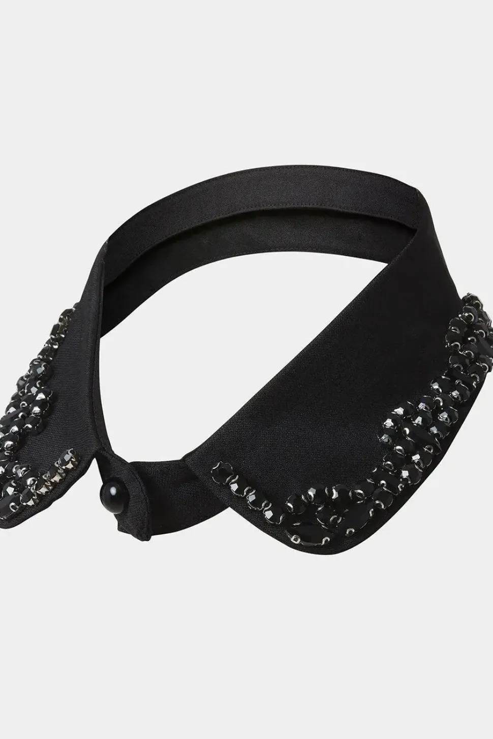 Vintage Beaded Round Collar