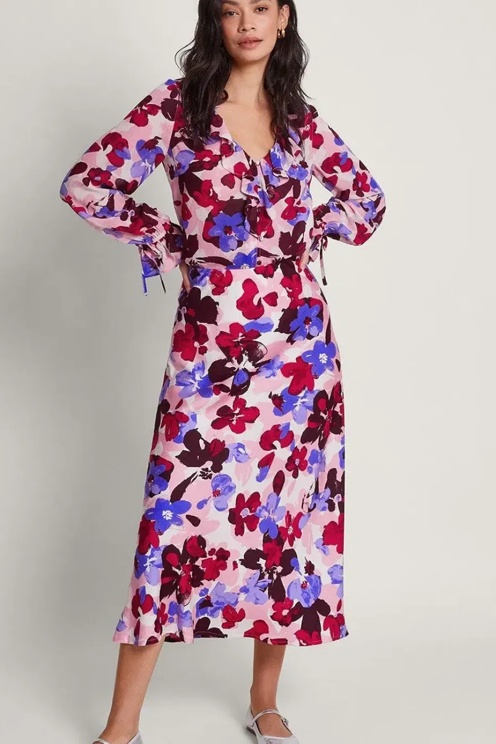Vittoria Floral Print Skirt