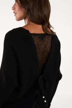 V Neck Ribbed Jumper