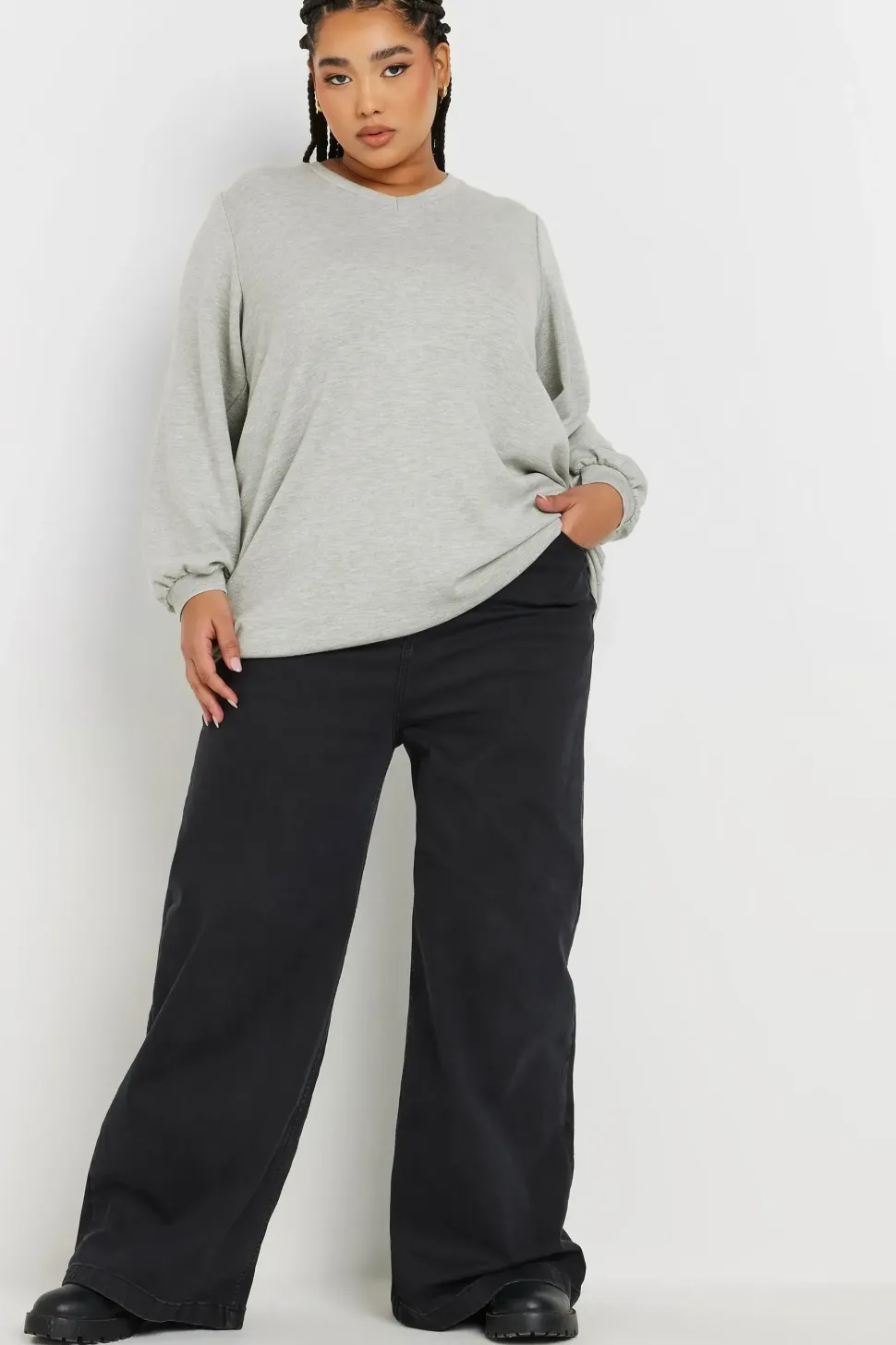 V-Neck Sweatshirt
