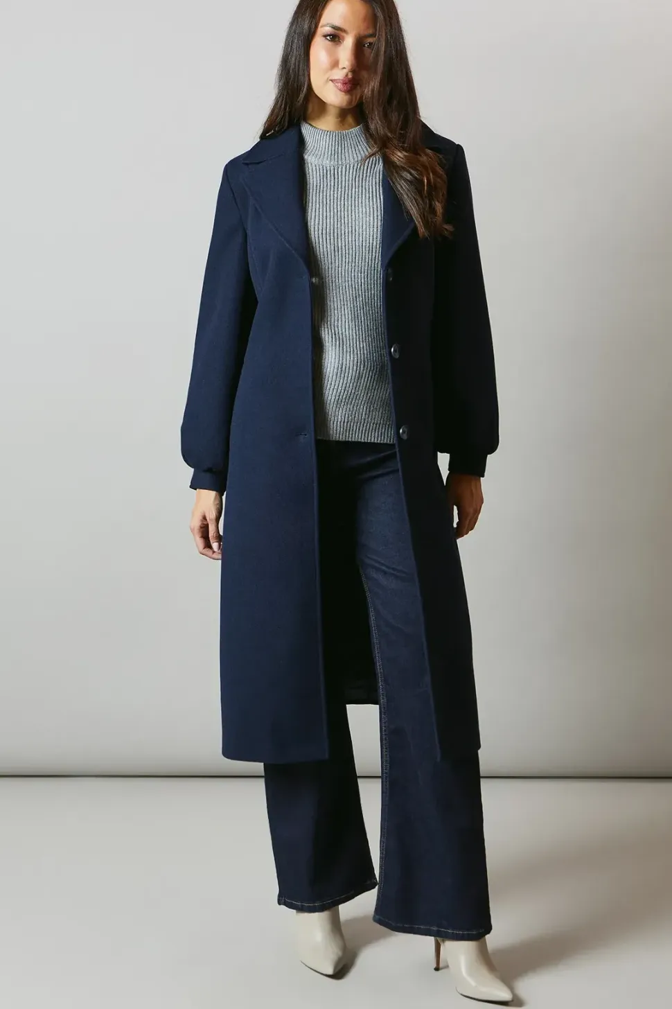 Volume Sleeve Coat