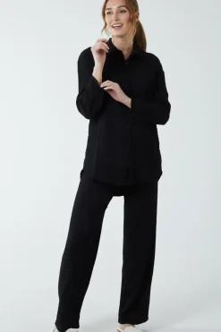 Waffle Trouser And Shirt