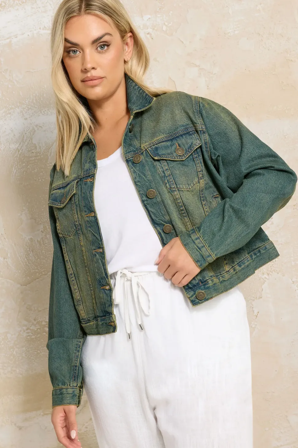 Washed Denim Jacket