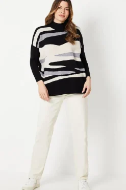 Wave Printed Jumper