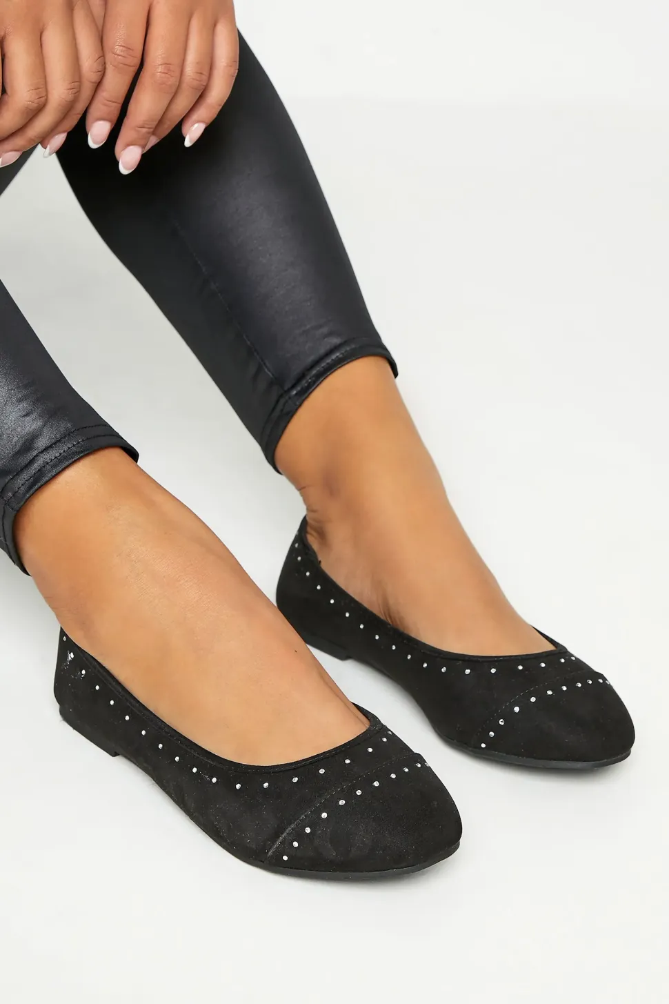 Wide & Extra Wide Fit Ballerina Pumps