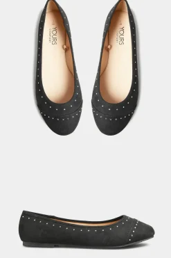 Wide & Extra Wide Fit Ballerina Pumps