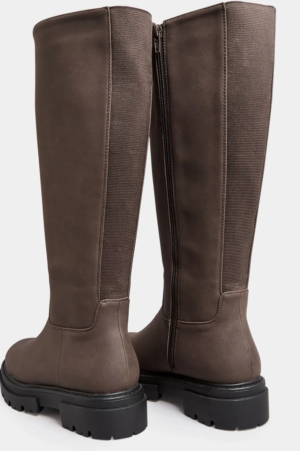 Wide & Extra Wide Fit Chunky Calf Boots