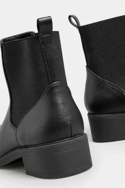 Wide & Extra Wide Fit Faux Suede Slouch Boots
