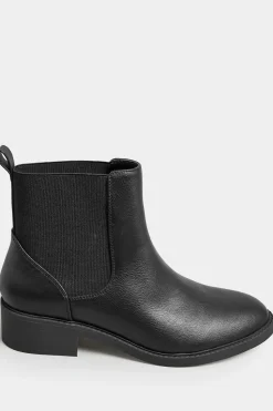 Wide & Extra Wide Fit Faux Suede Slouch Boots