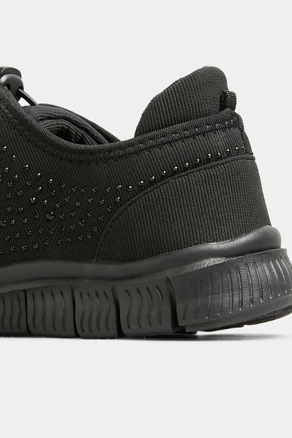 Wide and Extra Wide Fit Embellished Drawcord Trainers