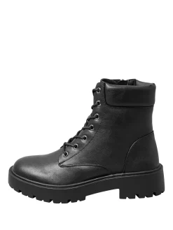 Wide Fit & Extra Wide Fit Chunky Lace Up Boots