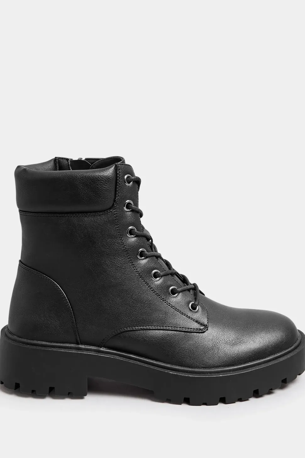 Wide Fit & Extra Wide Fit Chunky Lace Up Boots