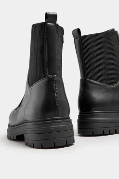 Wide Fit & Extra Wide Fit Lace Up Chunky Boots