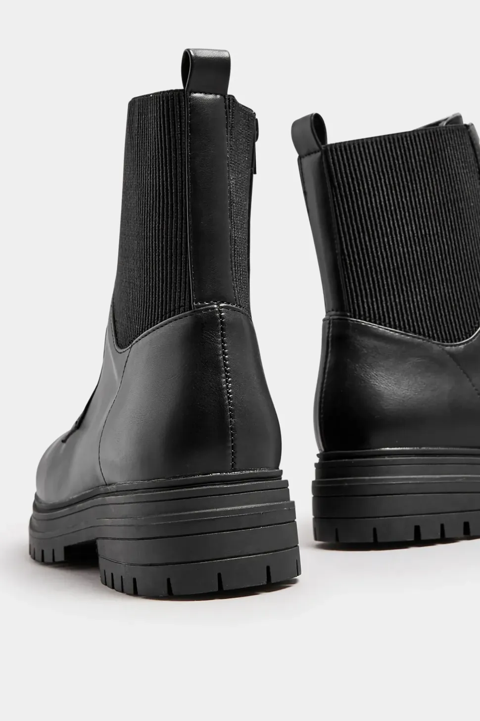 Wide Fit & Extra Wide Fit Lace Up Chunky Boots