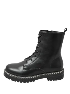 Wide Fit Contrast Stitch Boots