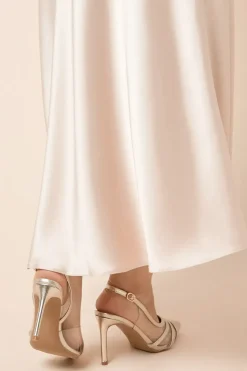 Wide Fit Detroit Slingback Court Shoes