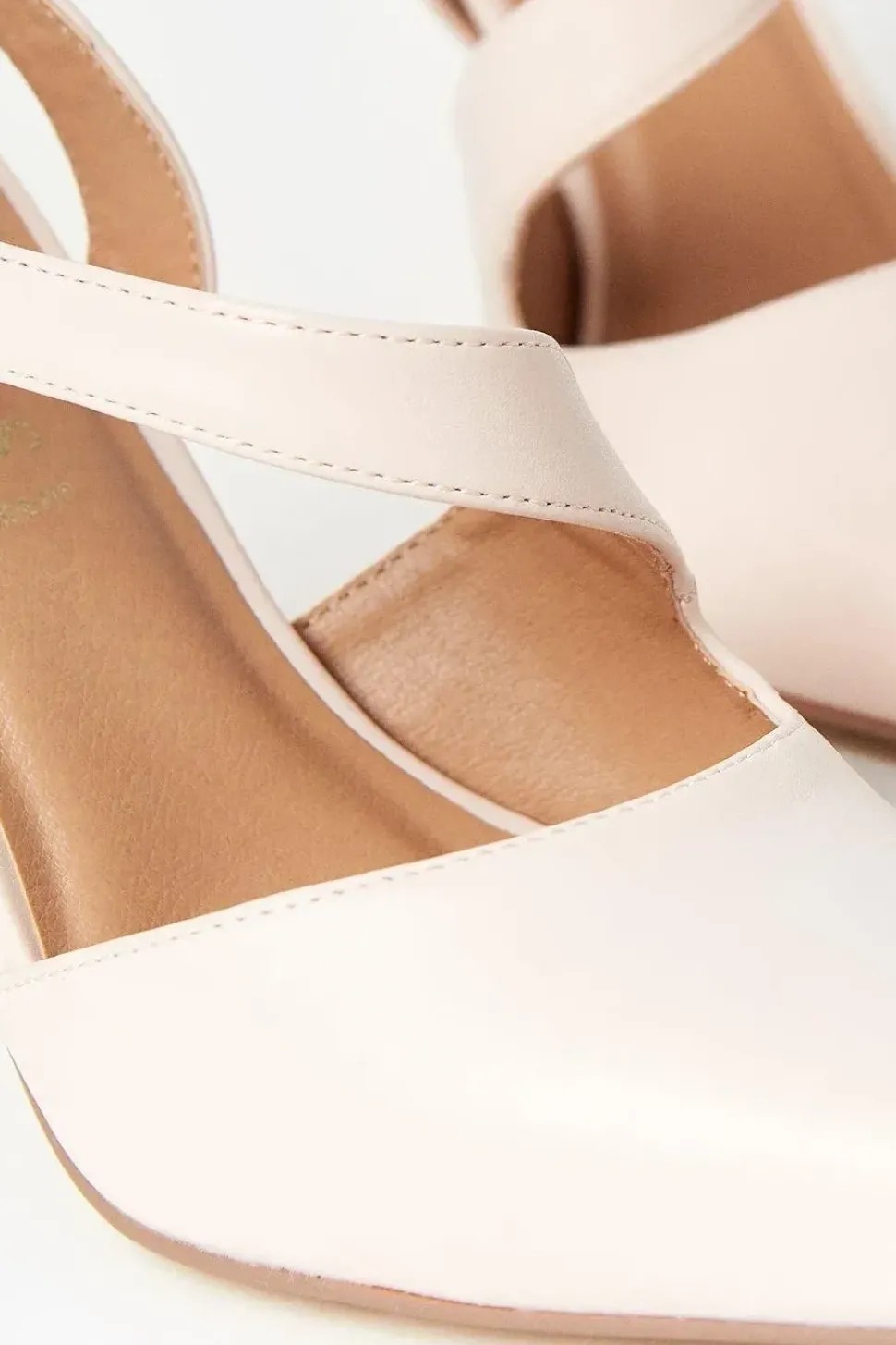 Wide Fit Everly Asymmetric Pointed Stiletto High Heel Courts