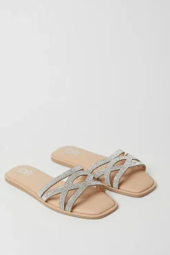 Wide Fit Frances Embellished Sandals