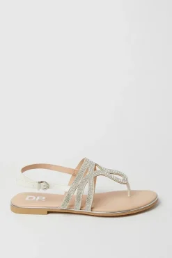 Wide Fit Frida Embellished Sandals