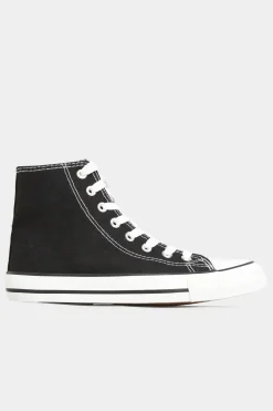 Wide Fit High Top Trainers