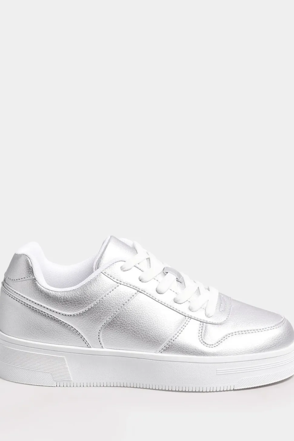 Wide Fit Lace Up Chunky Trainers