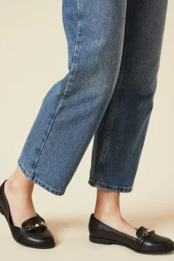Wide Fit Lora Snaffle Loafers