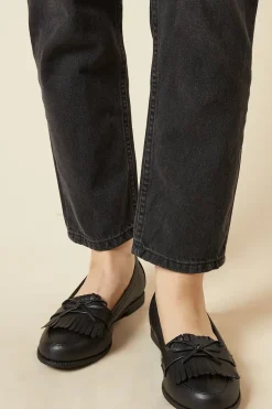 Wide Fit Loretta Tassel Loafers