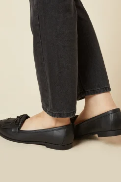 Wide Fit Loretta Tassel Loafers