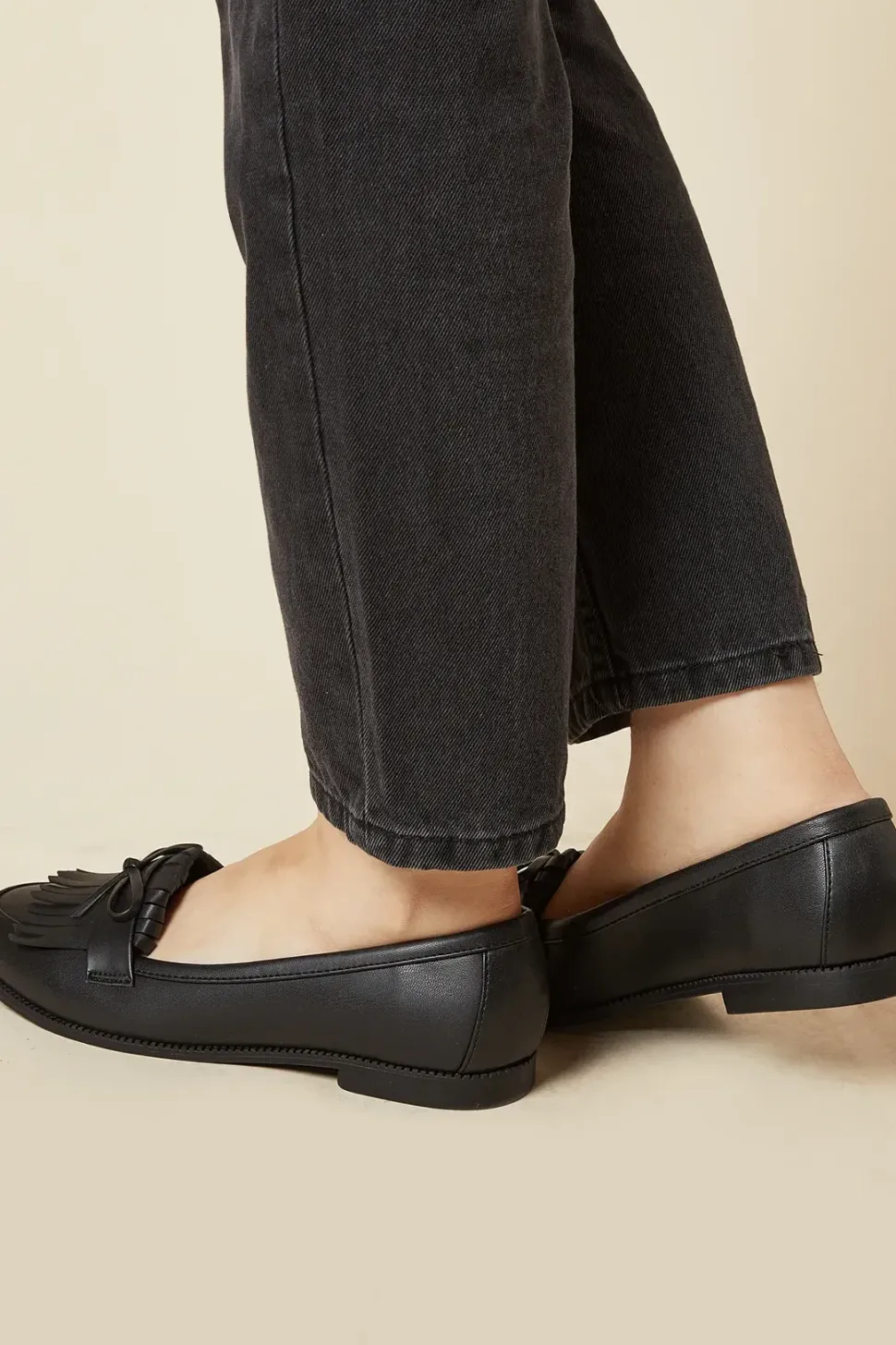 Wide Fit Loretta Tassel Loafers