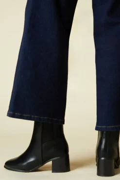 Wide Fit Maias Block Heel Chelsea Boots