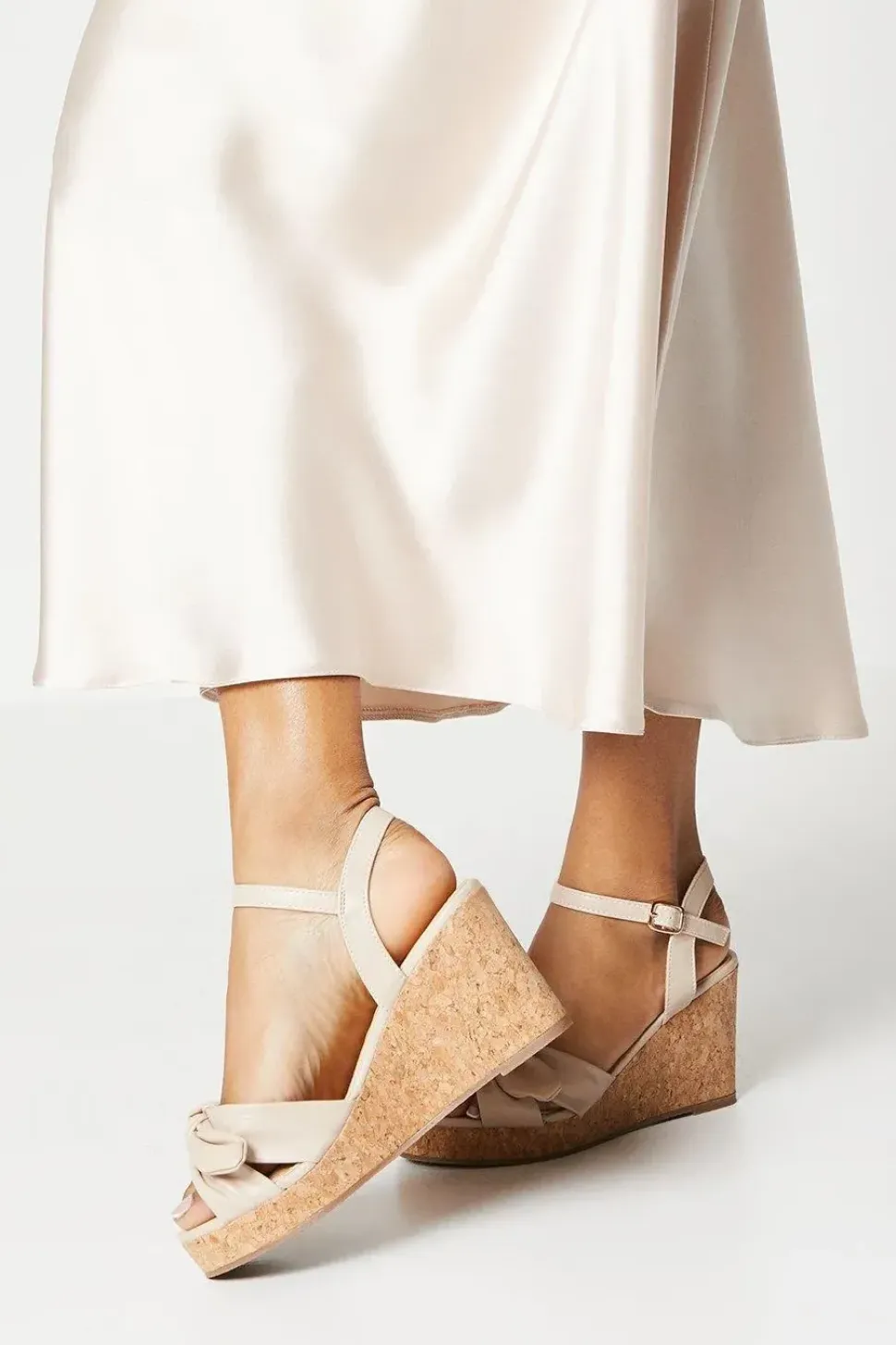 Wide Fit Rikki Bow Wedges