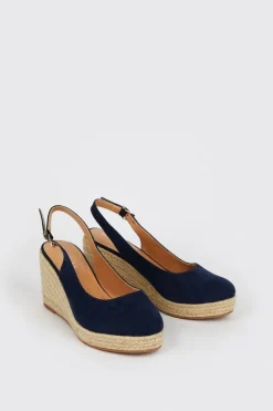 Wide Fit Rosalie Slingback Espadrille Wedges