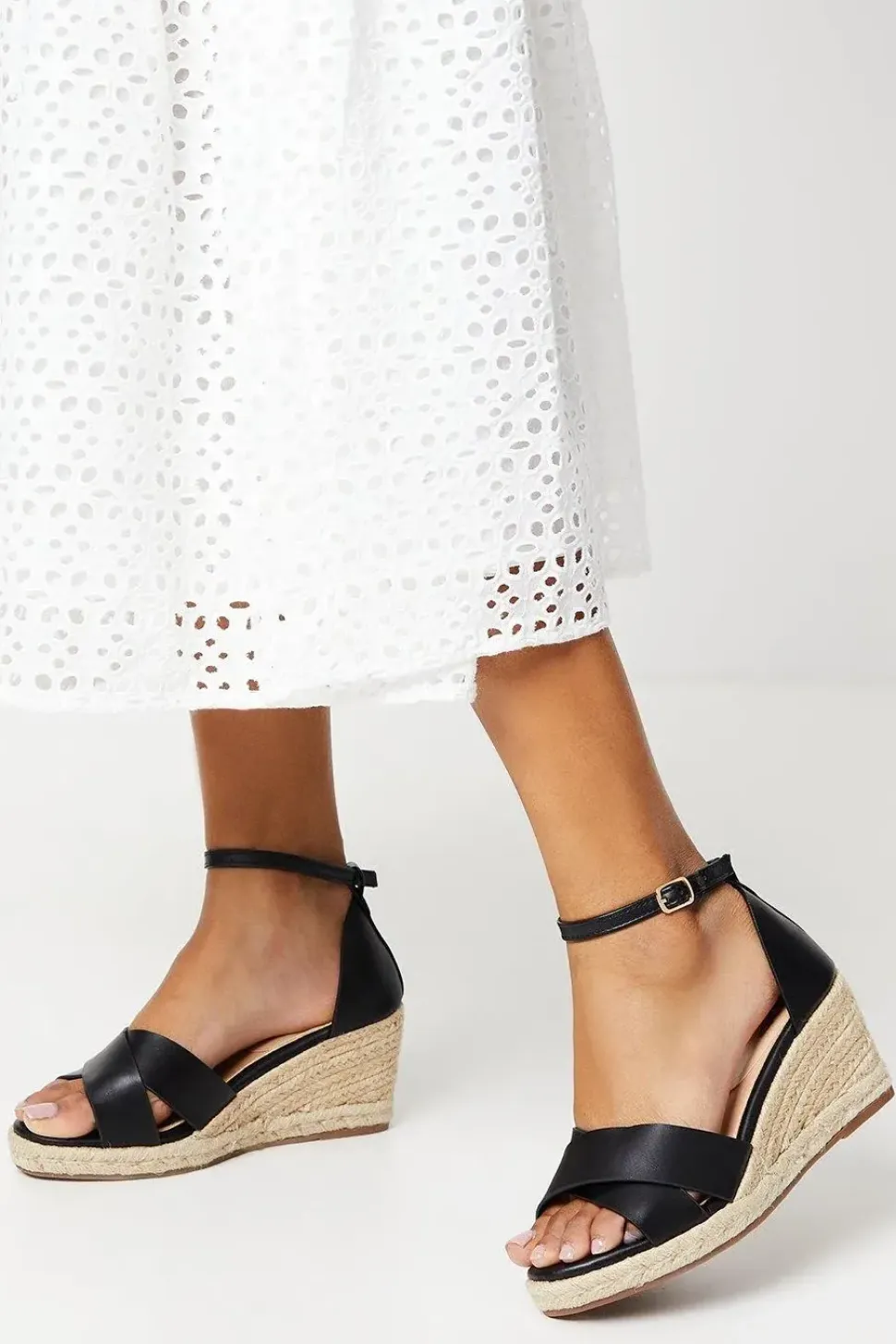 Wide Fit Rosie Espadrille Wedges