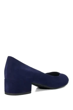 Wide Fit 'Bracket' Suede Court Shoes