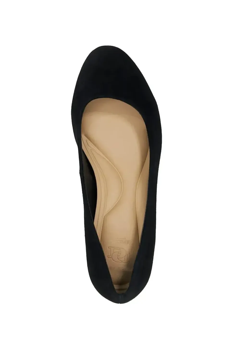 Wide Fit 'Bracket' Suede Court Shoes