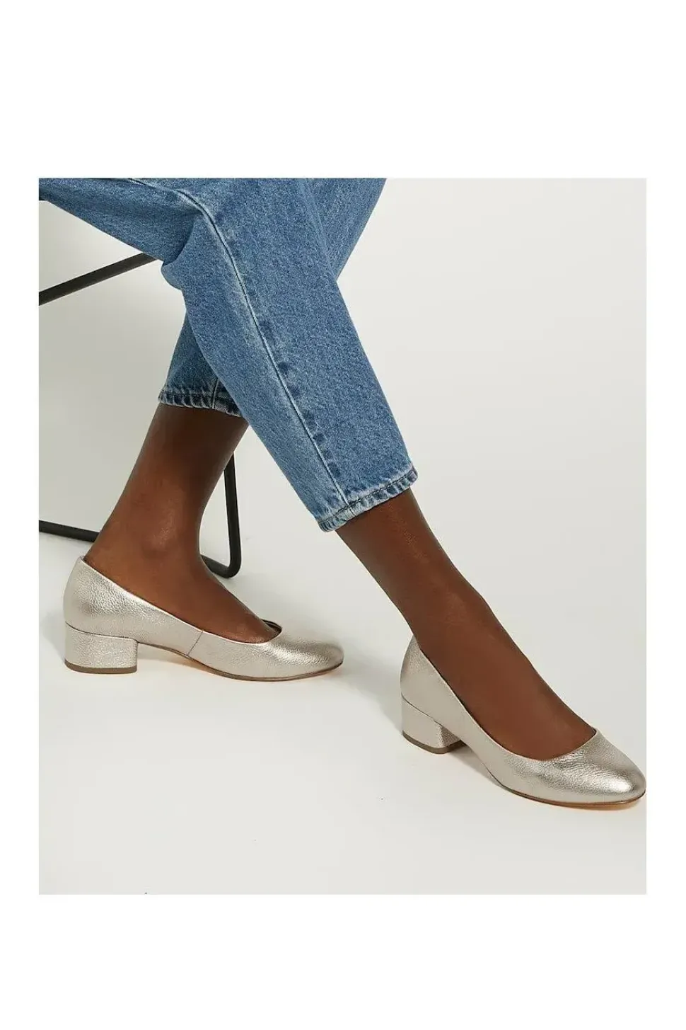 Wide Fit 'Bracket' Suede Court Shoes