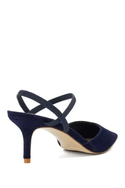 Wide Fit 'Classical' Suede Strappy Heels