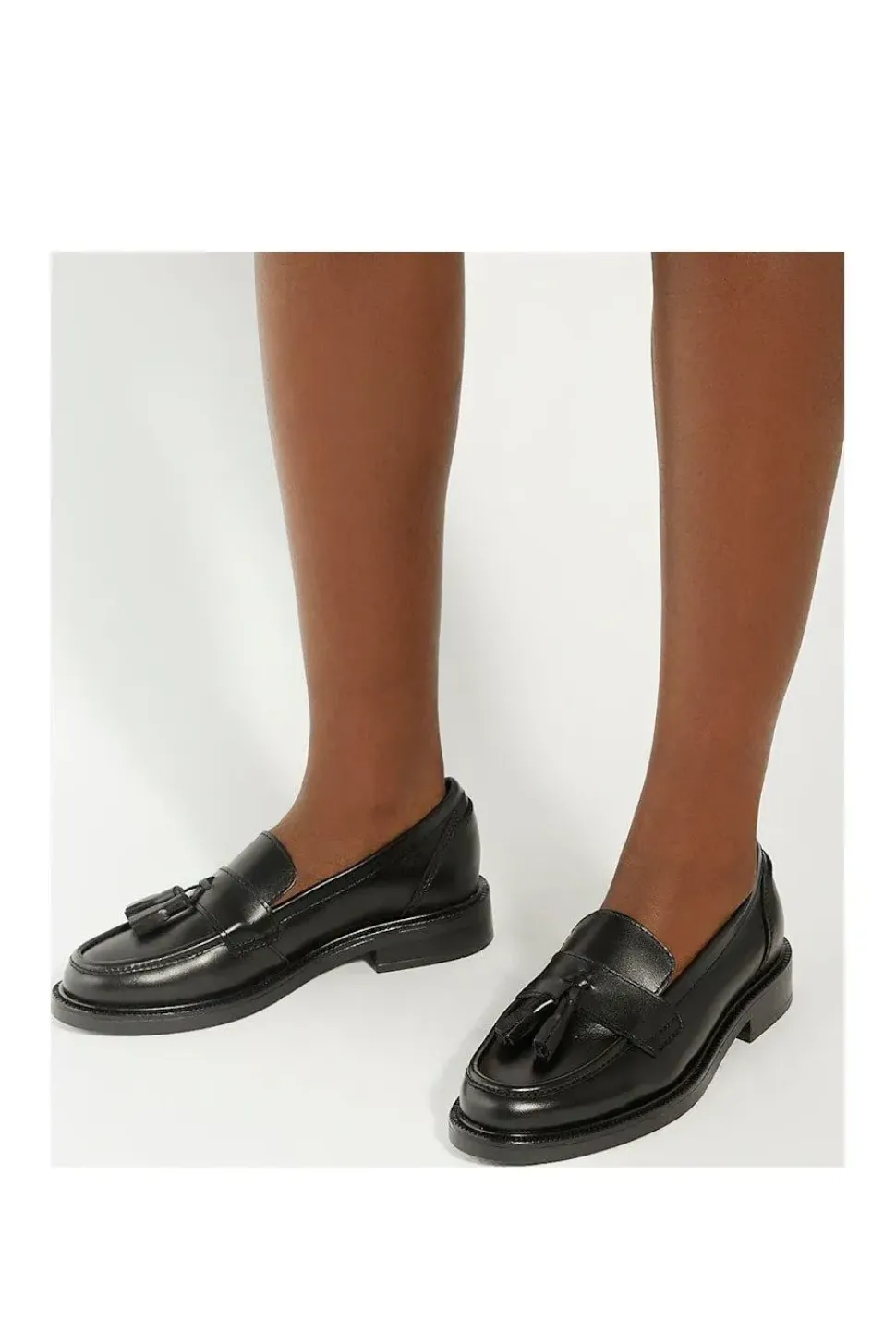Wide Fit 'Garda' Leather Loafers