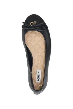 Wide Fit 'Hallo' Leather Ballet Pumps
