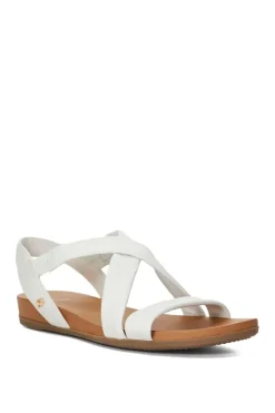 Wide Fit 'Landies' Leather Sandals