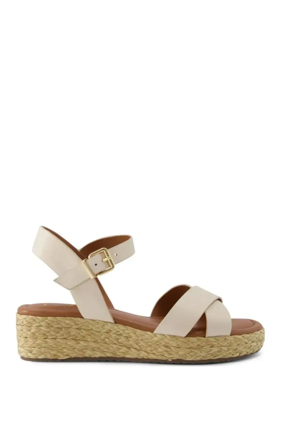 Wide Fit 'Linnie' Leather Sandals