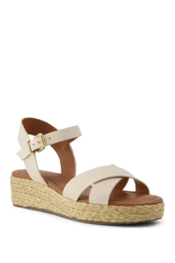 Wide Fit 'Linnie' Leather Sandals
