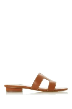 Wide Fit 'Loupe' Leather Sliders