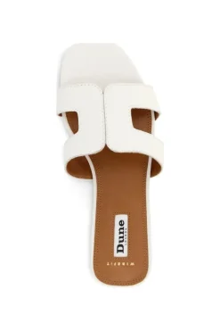 Wide Fit 'Loupe' Leather Sliders