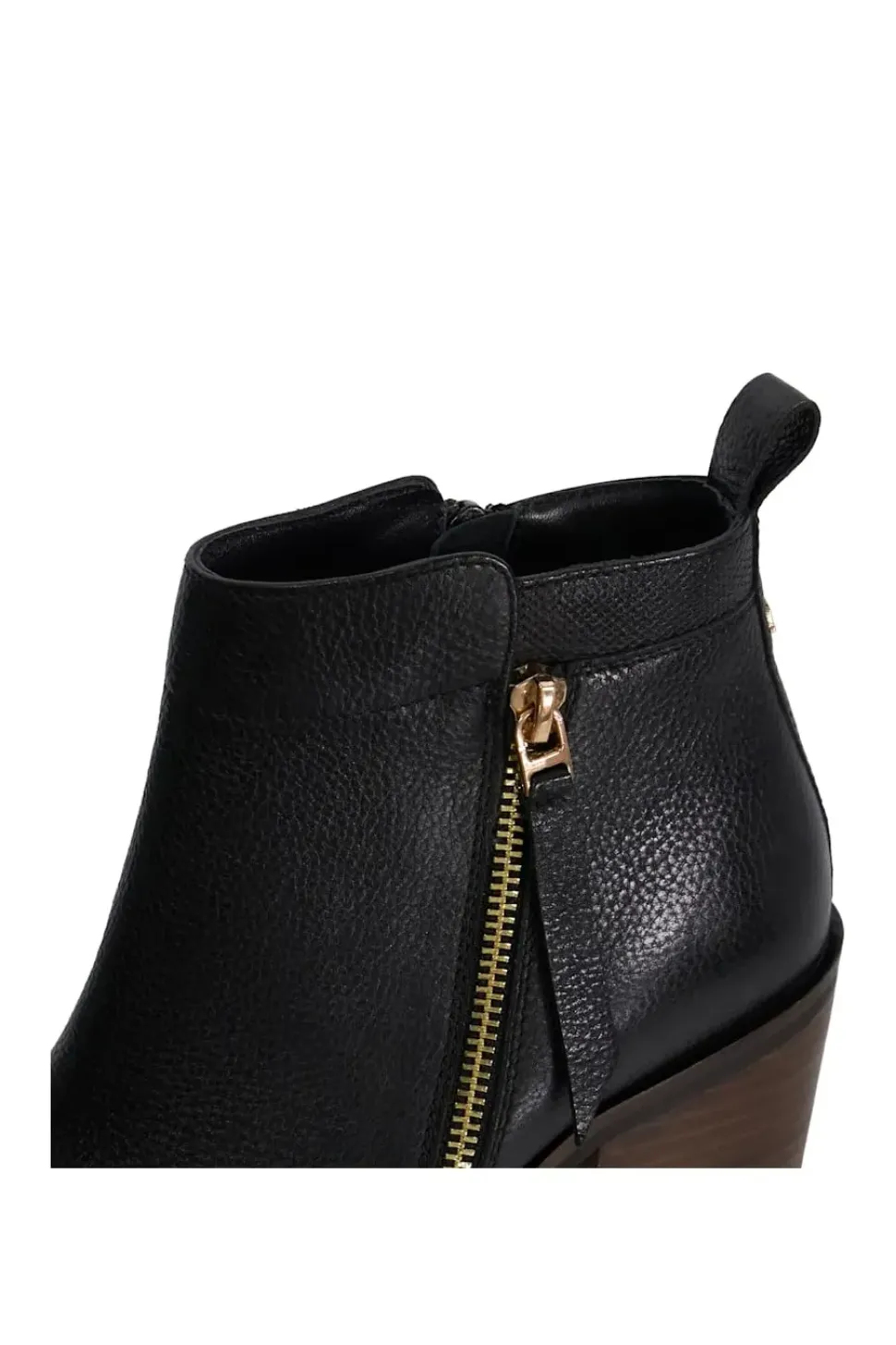 Wide Fit 'Paicing' Leather Ankle Boots