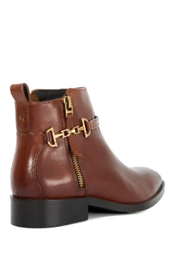 Wide Fit 'Parklyn' Leather Ankle Boots